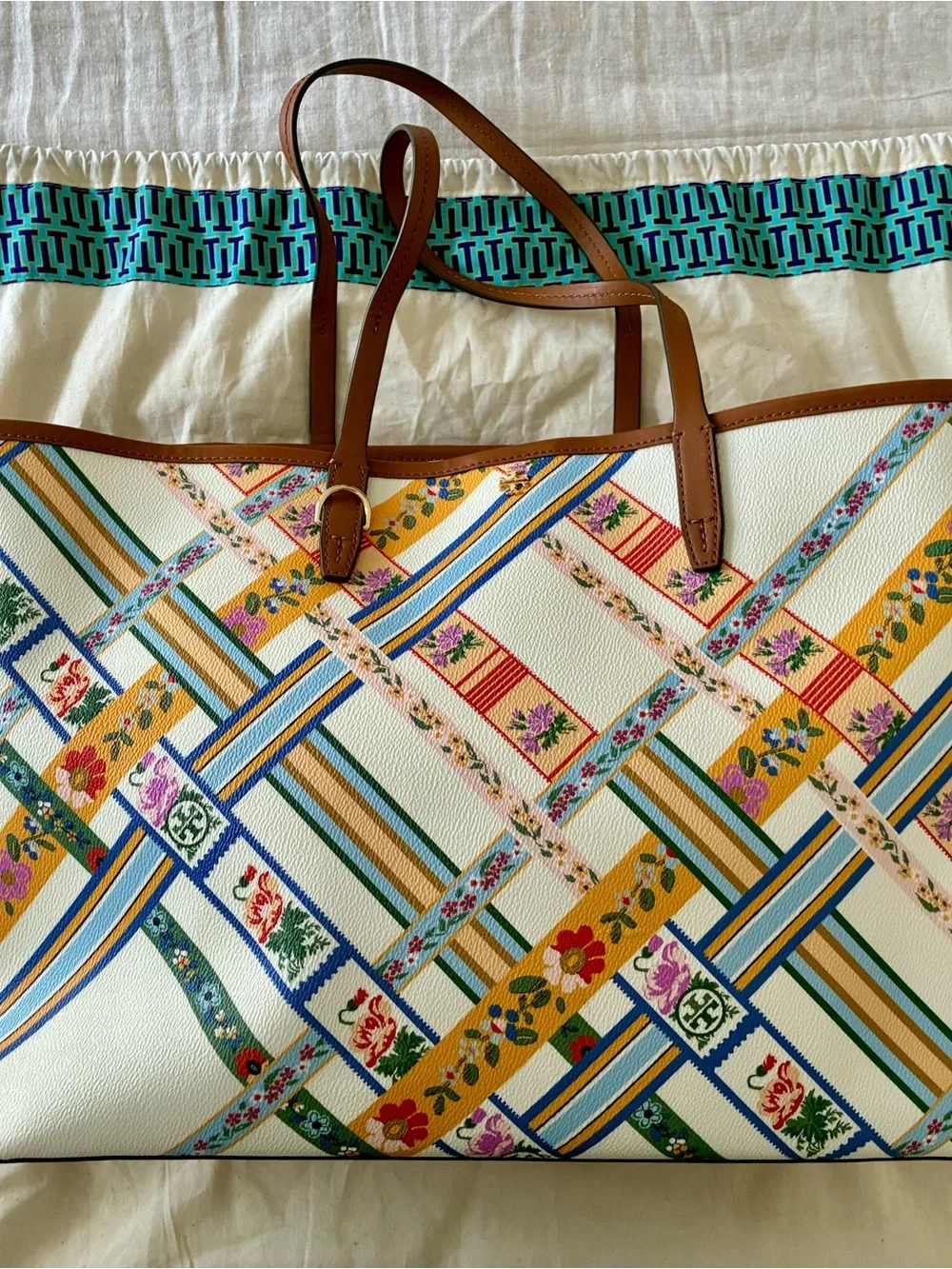 Tory Burch spacious tote